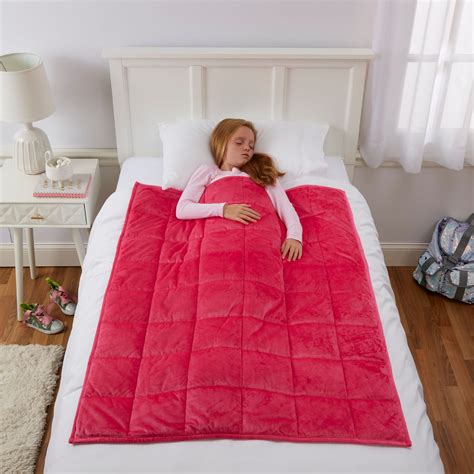 Weighted Blanket For Kids By Sleep Therapy 45 Lbs