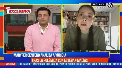 Maryfer Centeno analiza la postura de Yuridia tras polémica