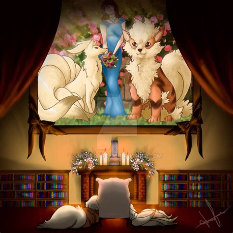 Arcanine and Ninetales by NearTARC on DeviantArt