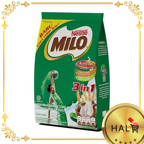 Jual MILO 3IN1 ACTIVE GO POUCH 1KG Shopee Indonesia