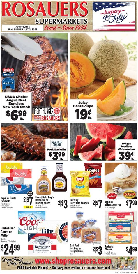 Rosauers Current weekly ad 06/29 - 07/05/2022