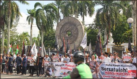 Lima Pernyataan Sikap Aliansi Umat Islam Babel Terkait Genosida Di