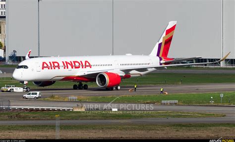 Vt Jra Air India Airbus A350 900 At Toulouse Blagnac Photo Id