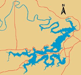 Possum Kingdom Lake Map – Map Of The World