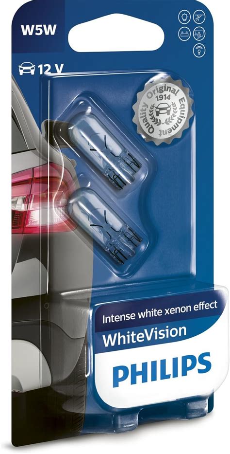 Philips Whitevision Xenon Effekt W W Scheinwerferlampe Nbvb