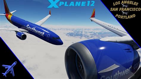 Headed Northwest In A Southwest MAX 8X Plane 12VATSIM Xplane12