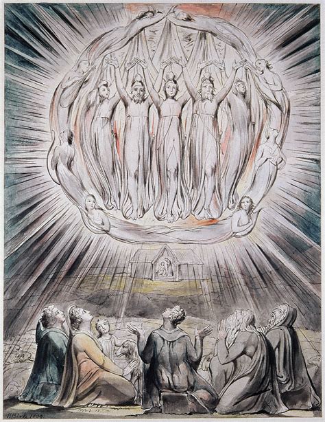 The Angels Appearing To The Shepherds William Blake