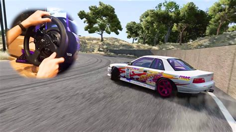 Drifting Ibishu BX Series In Drift Island BeamNG Drive Steering