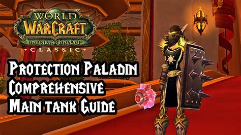 The Tankadin World Of Warcraft The Burning Crusade Classic