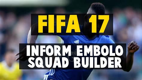 K Inform Embolo Hybrid Fifa Squad Builder Ft Hamsik Renato