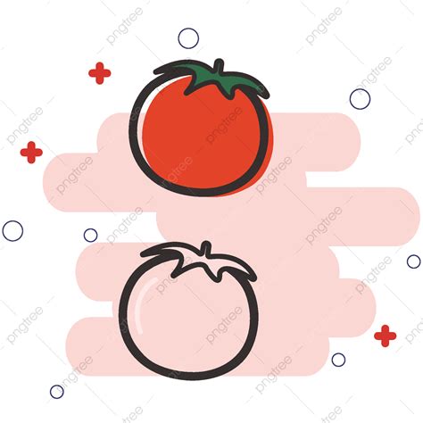 Tomato Cartoon Vector Hd Png Images Original Vector Cartoon Tomato