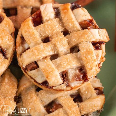 Mini Apple Pies Recipe {mason Jar Lid Pies} Tastes Of Lizzy T