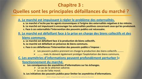 Quelles sont les principales défaillances du marché ppt télécharger