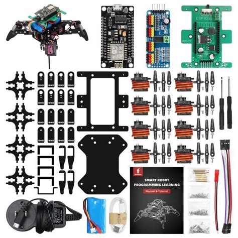 Kit Robot Araign E Kit De D Marrage De Robot Intelligent Pour Pigments