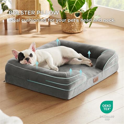 Cama Ortop Dica Para Perros Medianos Bedsure Cama Para Perros Medianos