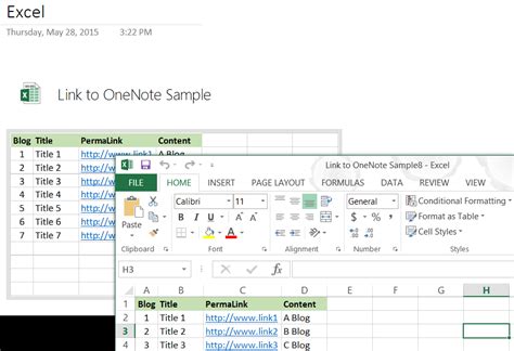 Xolotech: OneNote and Excel