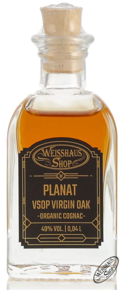 Planat Organic VSOP Virgin Oak Cognac 40 Vol 0 04l Weisshaus Sample