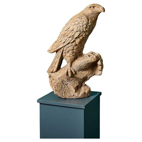 Bronze Sculpture Bird Of Prey Fighting A Serpent For Sale At 1stDibs