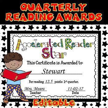 Reading Awards Quarterly