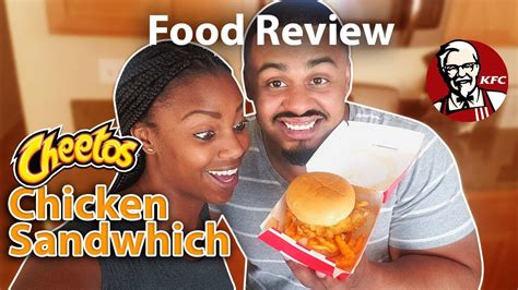 First Time Trying KFC Cheetoh Chicken Sandwich YouTube