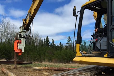 Sheet Pile Driver Attachment