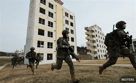 South Korea US To Hold Largest Ever Military Drills Amid N Korea Tensions