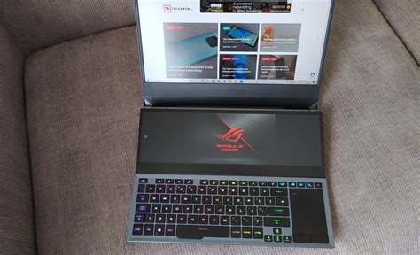 Asus Rog Zephyrus Duo Gx Review Raw Power And Dual Display