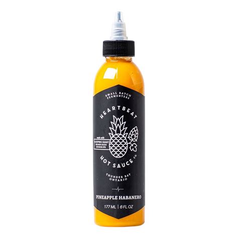 Heartbeat Hot Sauce Pineapple Habanero Partyking