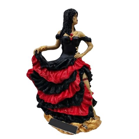 Imagem Pomba Gira Maria Farrapo 25cm Gesso Escultura Umbanda Shopee