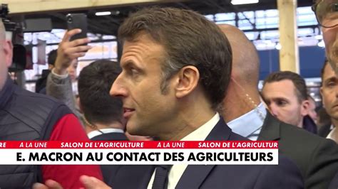 Emmanuel Macron Le Ministre De LAgriculture Va Apporter Une