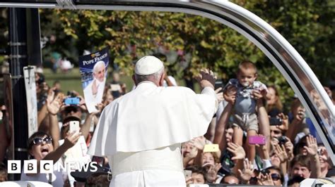 Pope Francis Urges Action On Climate Change On Visit To Us Bbc News