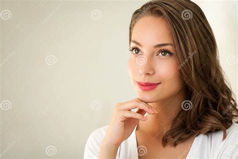 Tanned Brunette Beauty Stock Image Image Of Choosing 59443137