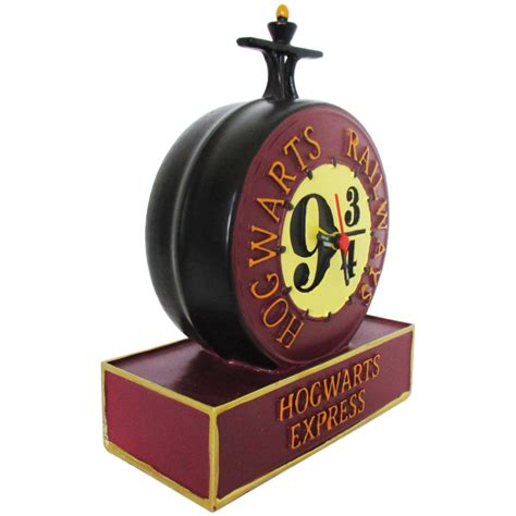 Horloge Originale Harry Potter à Leffigie Du Quai 9 3 4 Sur Rapid Cadeau