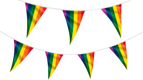 Gay Pride Bunting Hampshire Flag Company