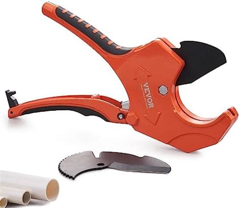 VEVOR PVC Pipe Cutter Up To 2 1 2 O D Ratchet Pipe Cutter Heavy Duty