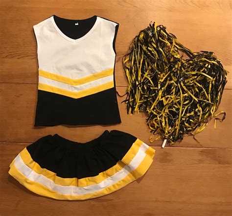 Black/Gold Cheer Outfit | Shop Co.