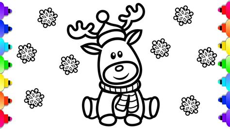 Reindeer Coloring Pages