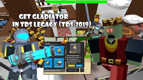 Getting Gladiator In Tds Legacy Tds2019 Youtube