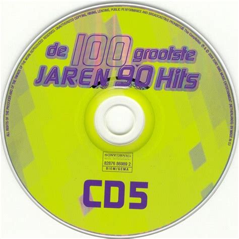 Various De 100 Grootste Jaren 90 Hits 5xcd Compilation