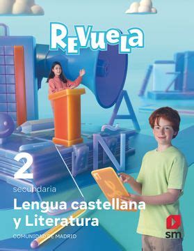 Libro Lengua Castellana 2º eso Proyecto Revuela Madrid ed 2023 De