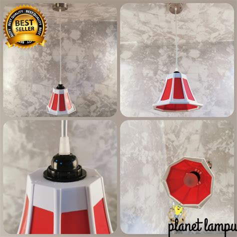 Jual Kap Lampu Gantung Hias Murah Minimalis Modern Plafon Atap Ruang