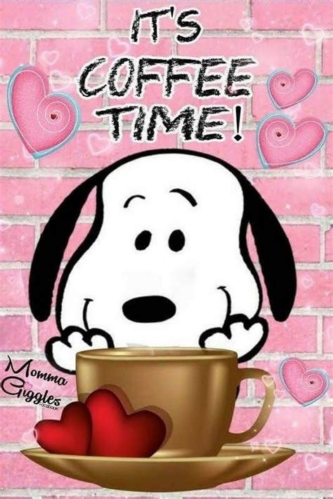 Coffee Smells Like Freshly Ground Heaven Snoopy Love Charlie Brown