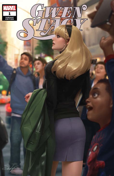 Comic Hub Products Gwen Stacy Jeehyung Lee Variant Of