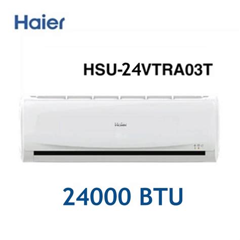 เครื่องปรับอากาศ แอร์ Haier Hsu 24vtra03t 24000 Btu Shopee Thailand