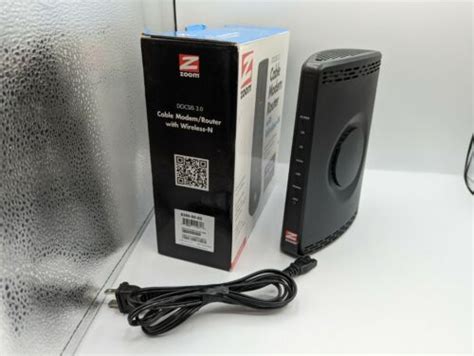 Zoom Cable Modemrouter With Wireless N Series 1092 Model 5350 Ebay