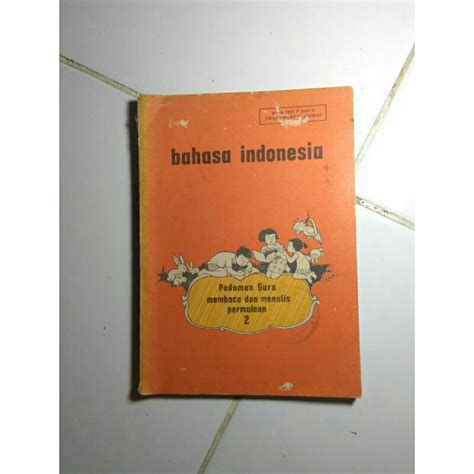 Jual Buku Peladjaran Jadul Pedoman Guru Membaca Dan Menulis Permulaan