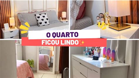 Nosso Quarto Ficou Pronto 😍cabeceira Nova ️ Por JÉssica Fernanda Youtube