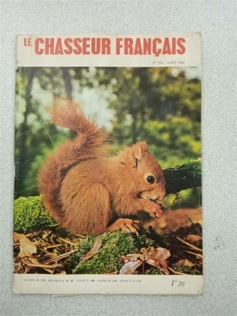 Revue Le Chasseur Fran Ais N Ao T Bon Tat Eur