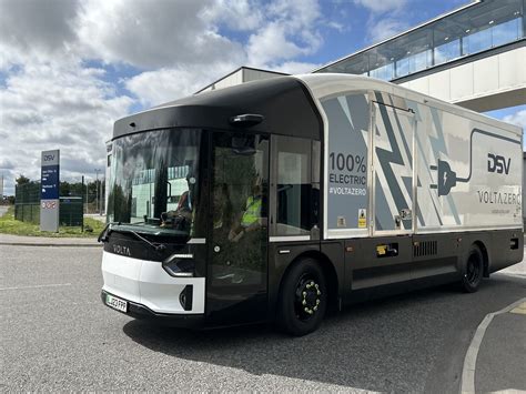 Volta Trucks All Electric Volta Zero Truck Goes On Customer Trial In