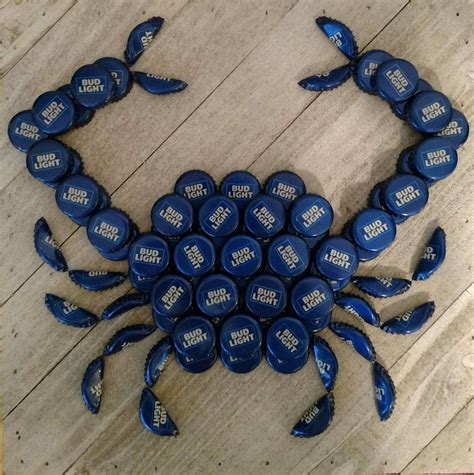 Standard Domestic Beer Bottle Cap Crab Etsy Canada Beer Bottle Cap